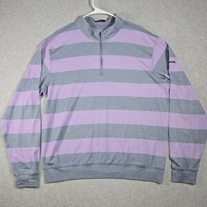 TurtleSon 1/4 Zip Sweater 2XL Rugby Color Block